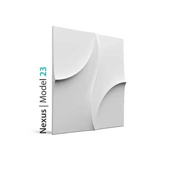 3D Gypsum Wall Art Panels - NEXUS