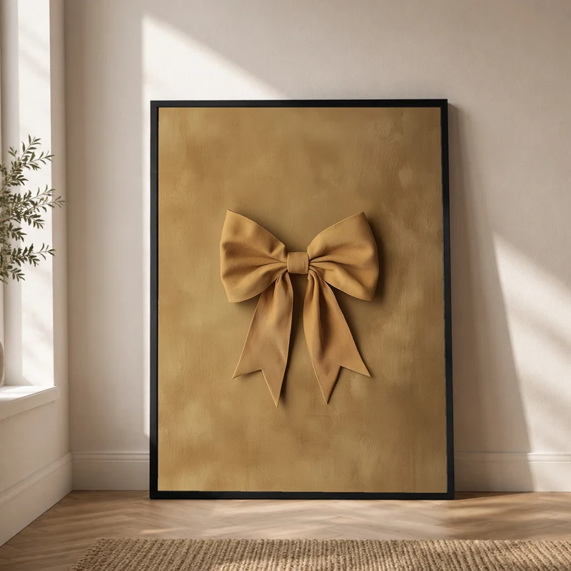 Goldene Schleife Trend Poster