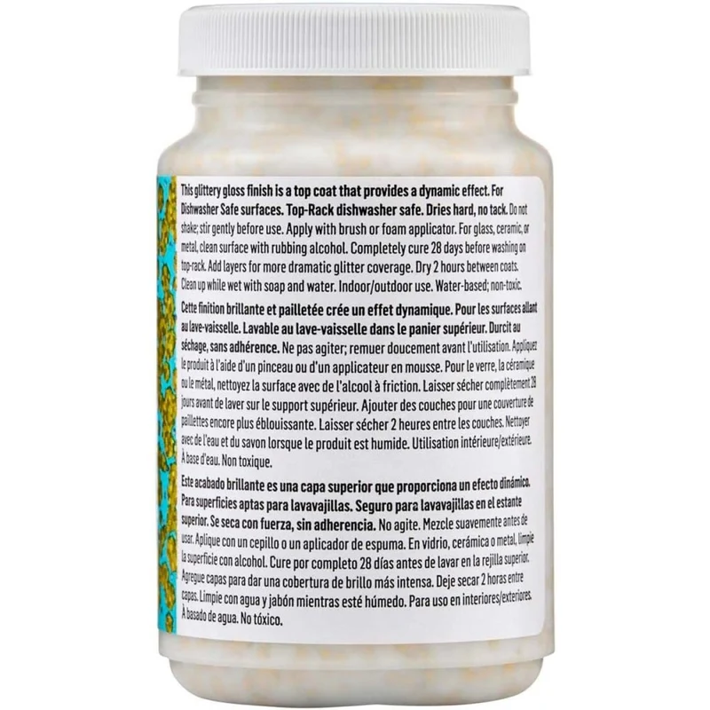 Mod Podge - Dishwasher Safe Glitter Gold 8oz