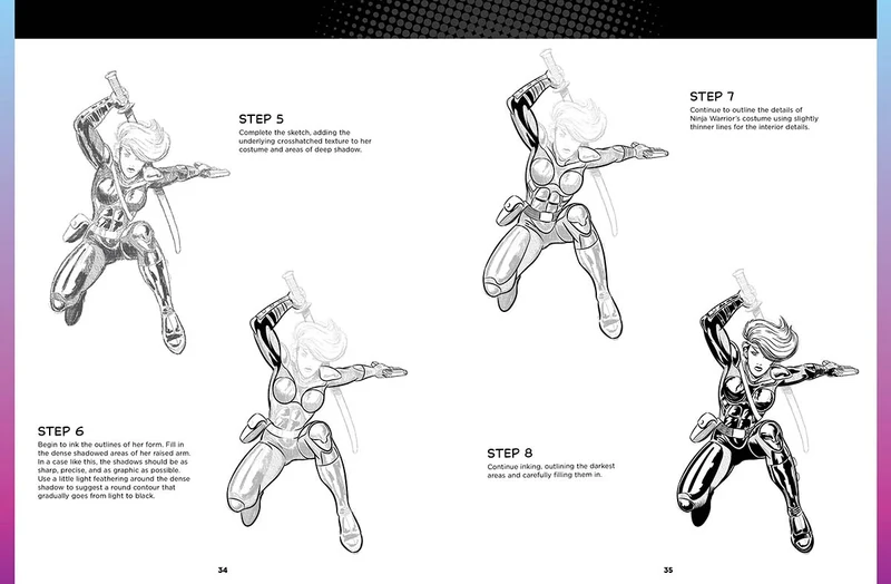 Walter Foster - The Art of Drawing Comic Books.