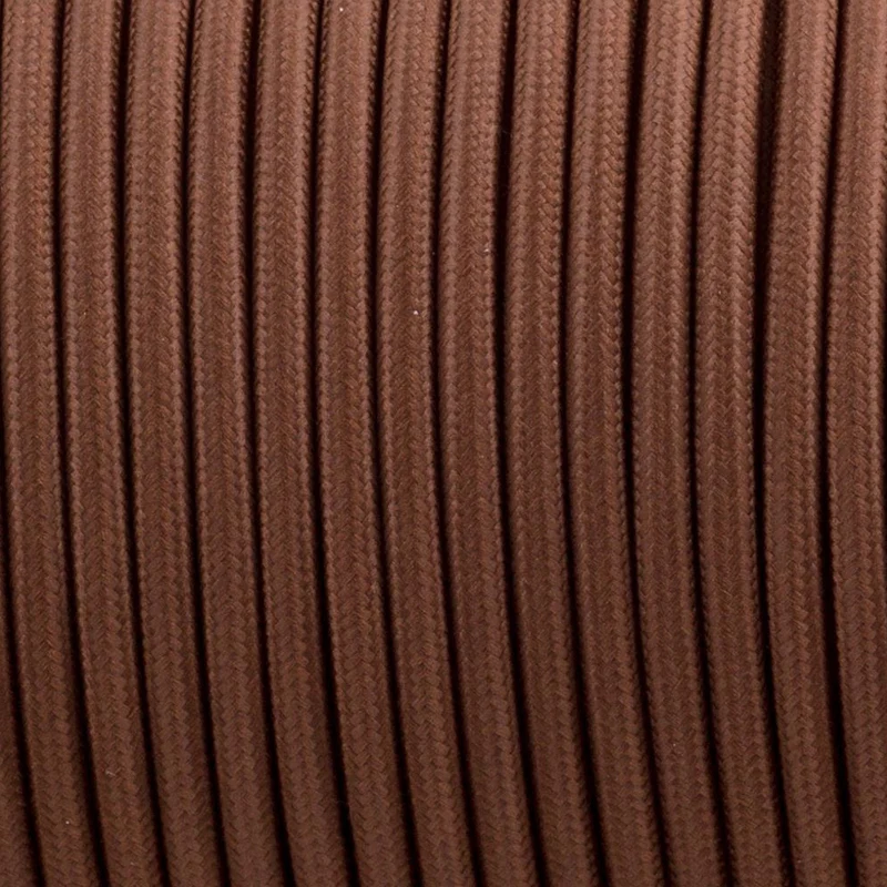 Vintage 2-adriges Stoffkabel 2x0,75 mm² – Kabel für Pendelleuchten & DIY-Projekte ~2663