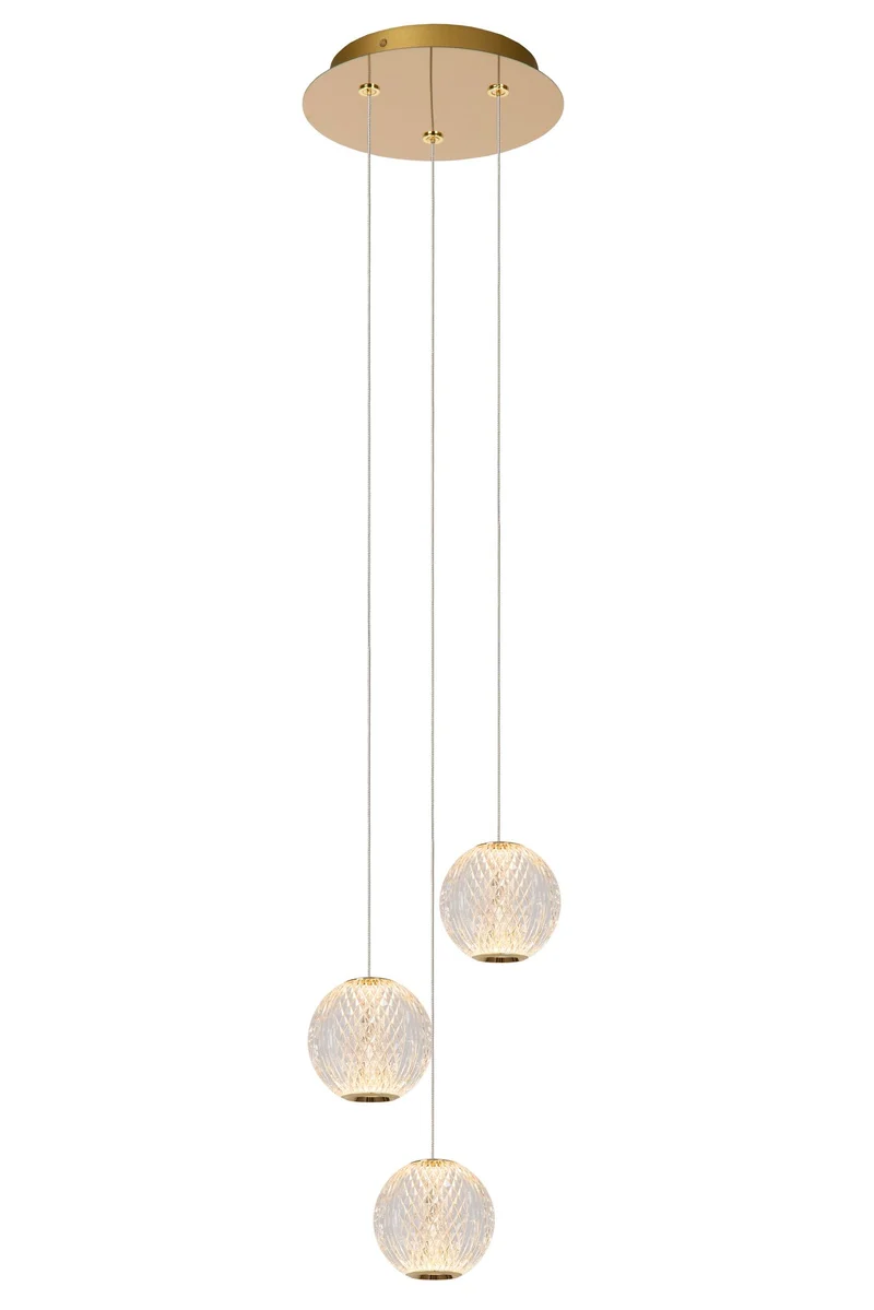 LED-Pendelleuchte Cintra 3-flammig dimmbar höhenverstellbar Ø 25cm