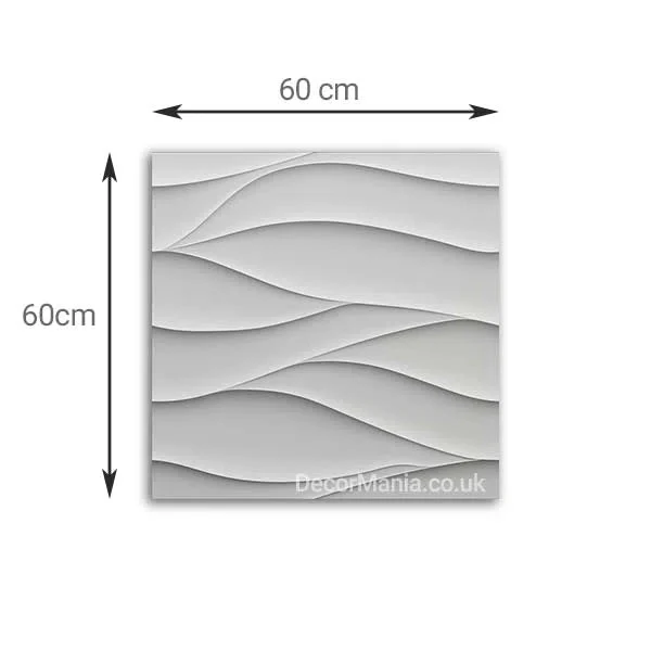 3D Gypsum Wall Art Panels - SAND STORM