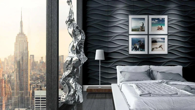 3D Gypsum Wall Art Panels - SAND STORM