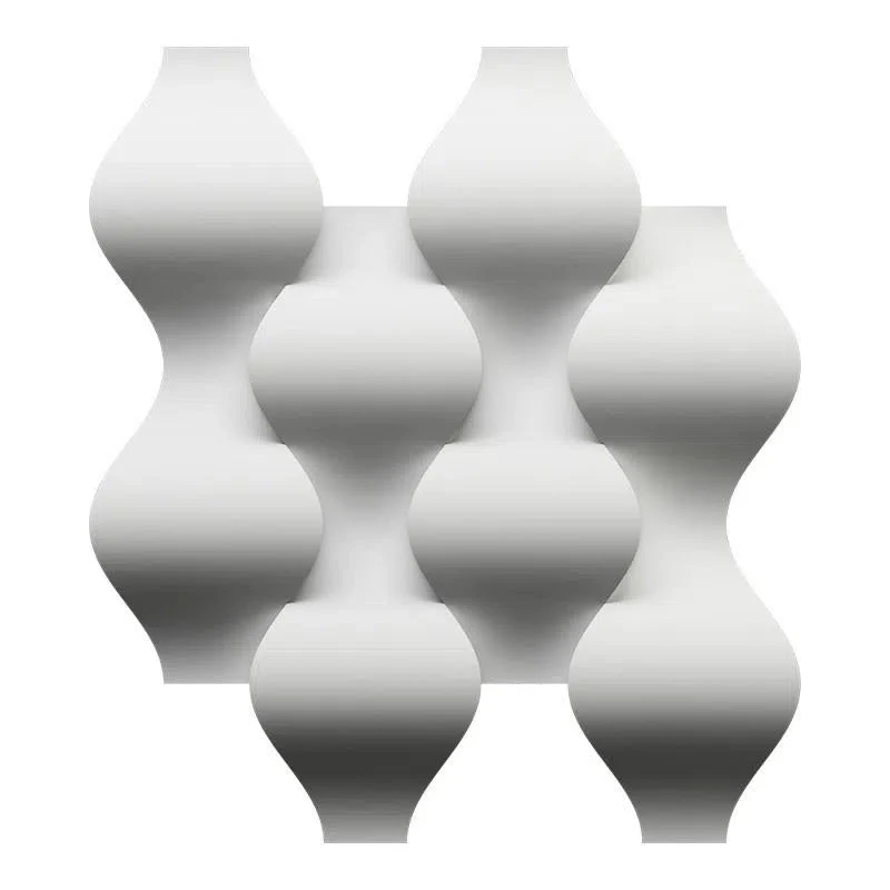 3D Gypsum Wall Art Panels - RAINDROP