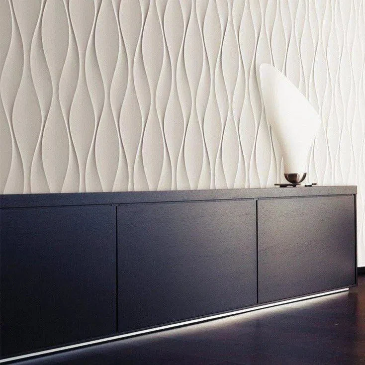 3D Gypsum Wall Art Panels - FLOW