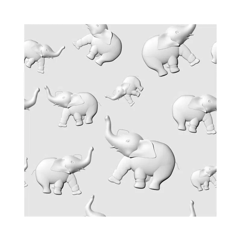 3D Gypsum Wall Art Panels - JUNGLE
