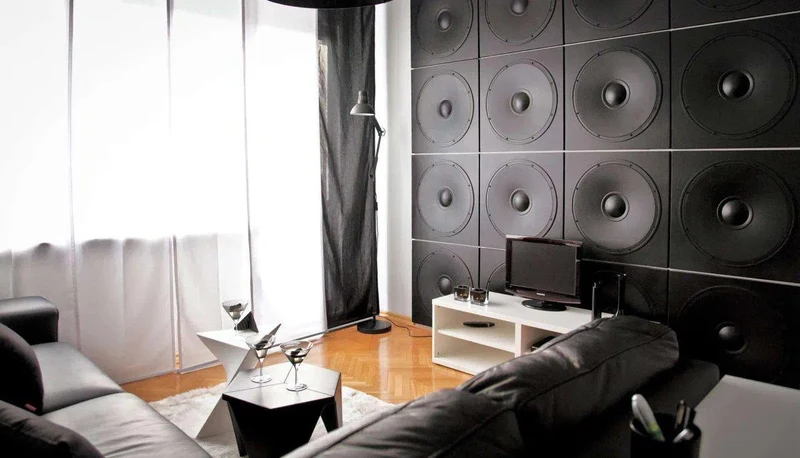 3D Gypsum Wall Art Panels - SPEAKER