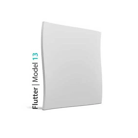 3D Gypsum Wall Art Panels - FLUTTER