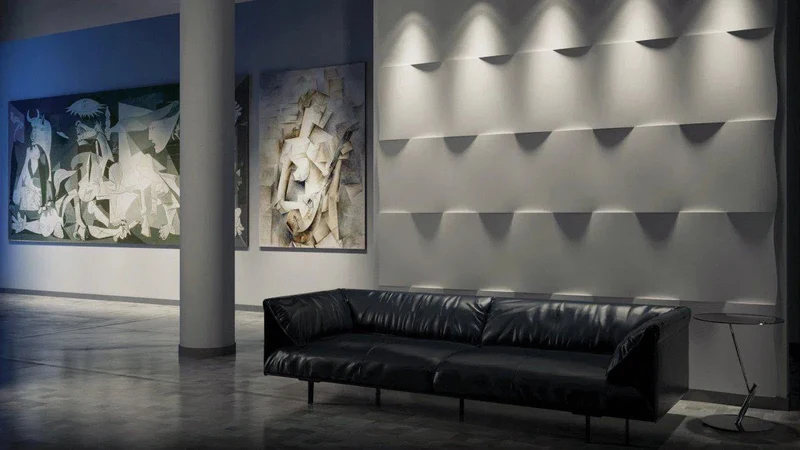 3D Gypsum Wall Art Panels - FLUTTER