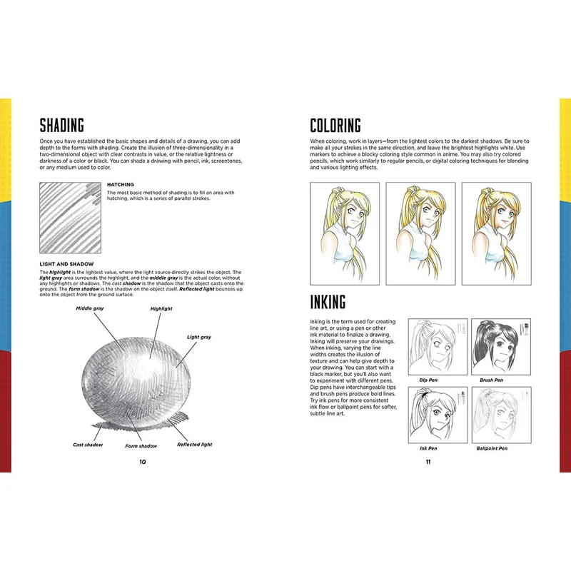 Walter Foster - The Art of Drawing Manga Kit