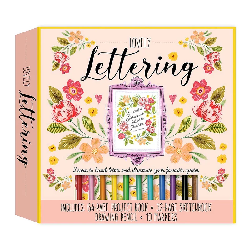 Walter Foster - Lovely Lettering Kit