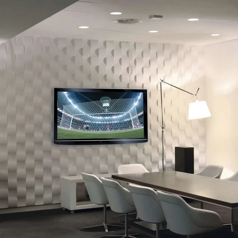 3D Gypsum Wall Art Panels - TWIST