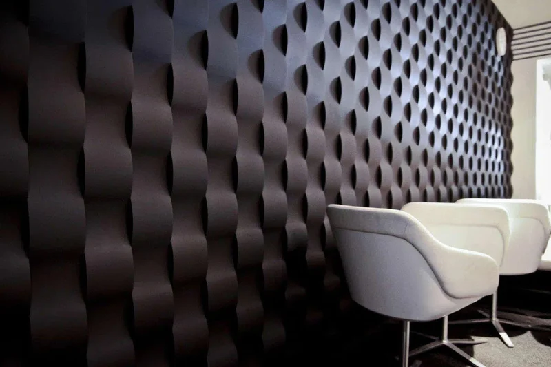 3D Gypsum Wall Art Panels - TWIST