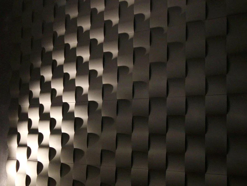 3D Gypsum Wall Art Panels - TWIST