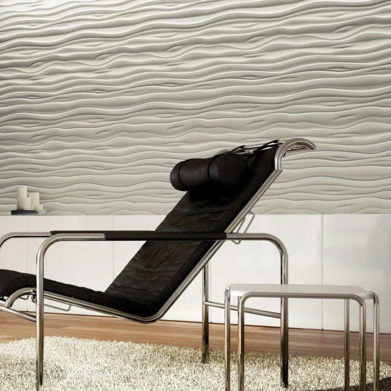 3D Gypsum Wall Art Panels - STREAM