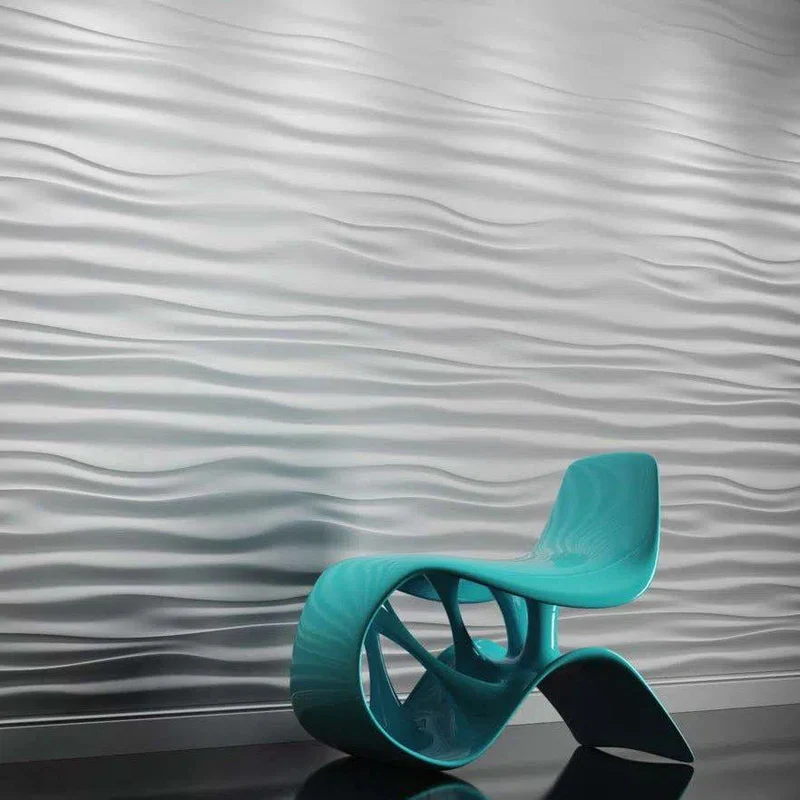 3D Gypsum Wall Art Panels - RIPPLES