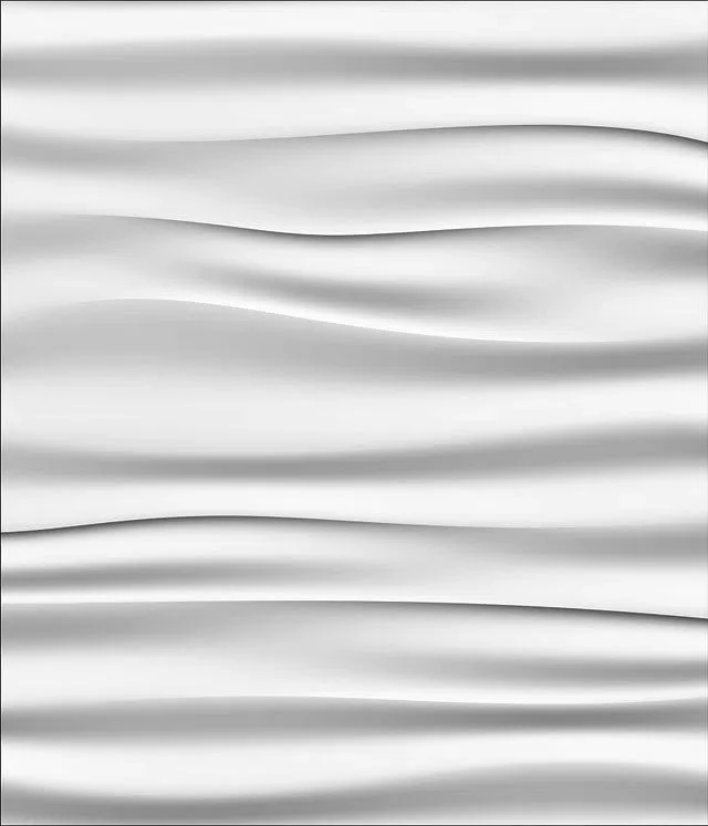 3D Gypsum Wall Art Panels - RIPPLES