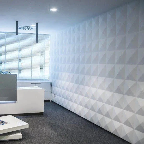 3D Gypsum Wall Art Panels - DIAMONDS