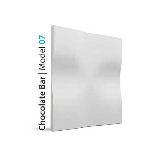 3D Gypsum Wall Art Panels - CHOCOLATE BAR