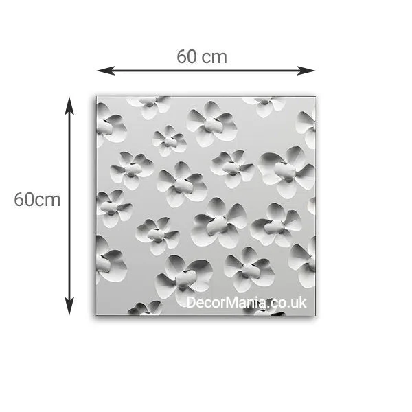 3D Gypsum Wall Art Panels - BLOSSOM