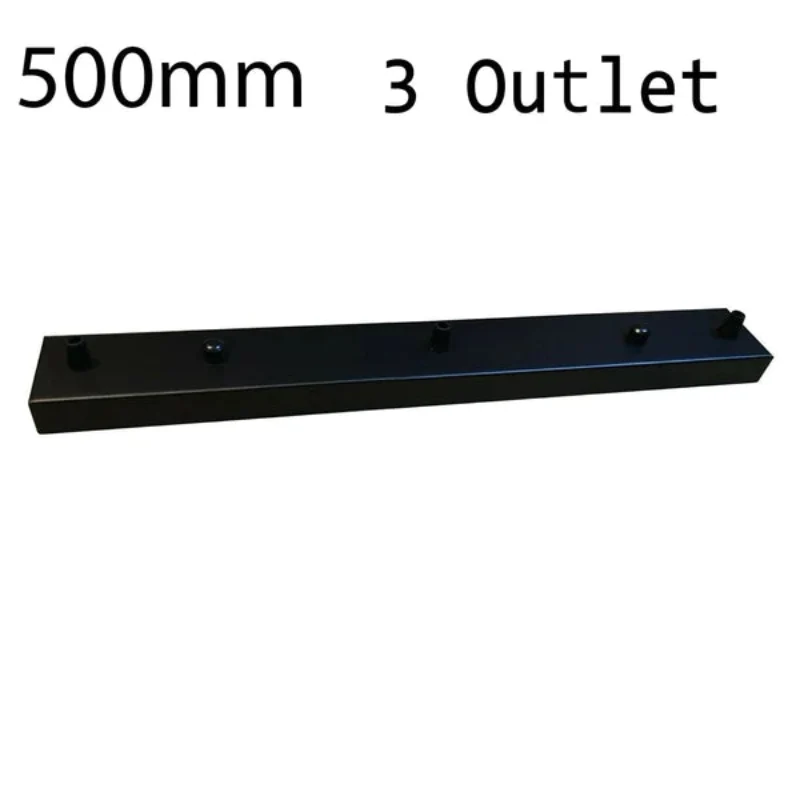 50cm Metallbaldachin-Deckenplatte mit 3 Löchern ~2693