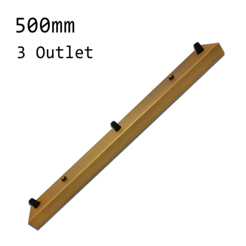 50cm Metallbaldachin-Deckenplatte mit 3 Löchern ~2693