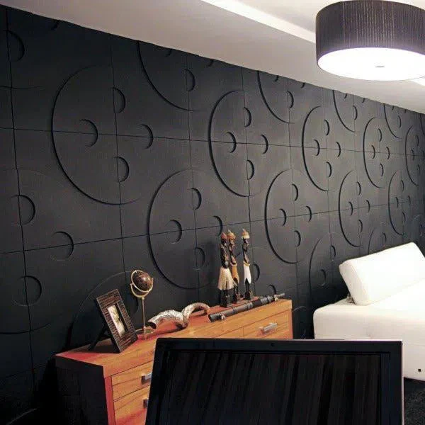 3D Gypsum Wall Art Panels - BUTTONS