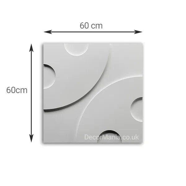 3D Gypsum Wall Art Panels - BUTTONS