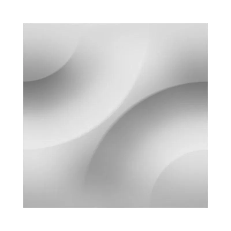 3D Gypsum Wall Art Panels - CURVES