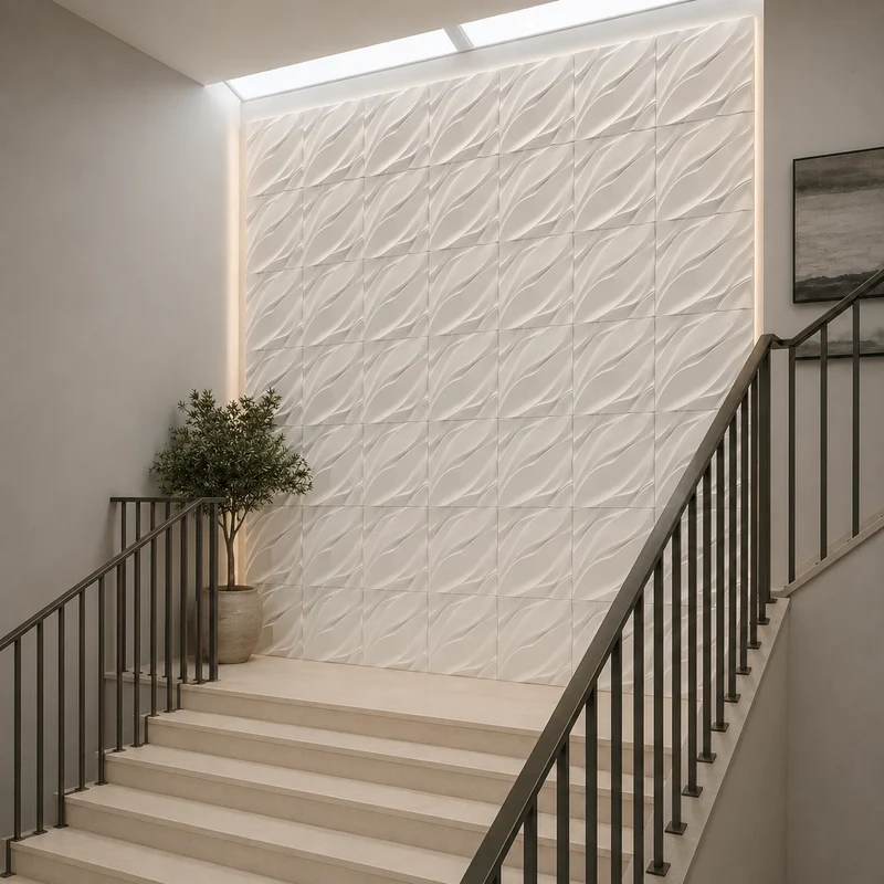 WAVES 3D Gypsum Wall Panels