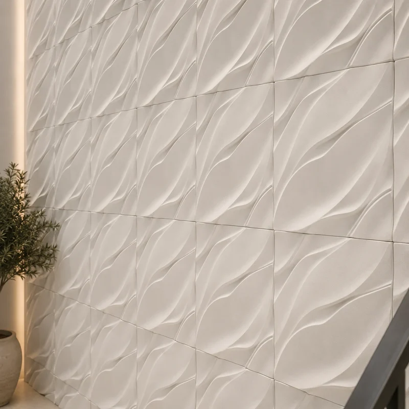 WAVES 3D Gypsum Wall Panels
