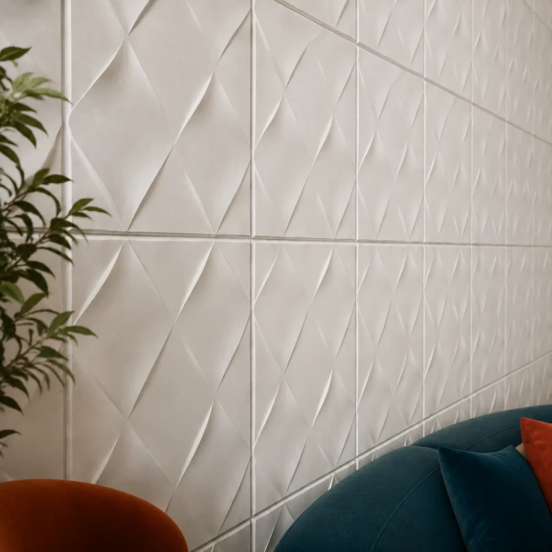 WICKER 3D Gypsum Wall Panels