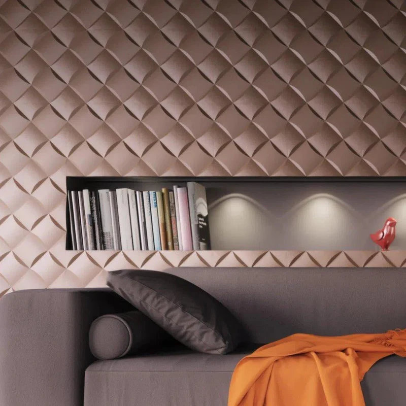 WICKER 3D Gypsum Wall Panels