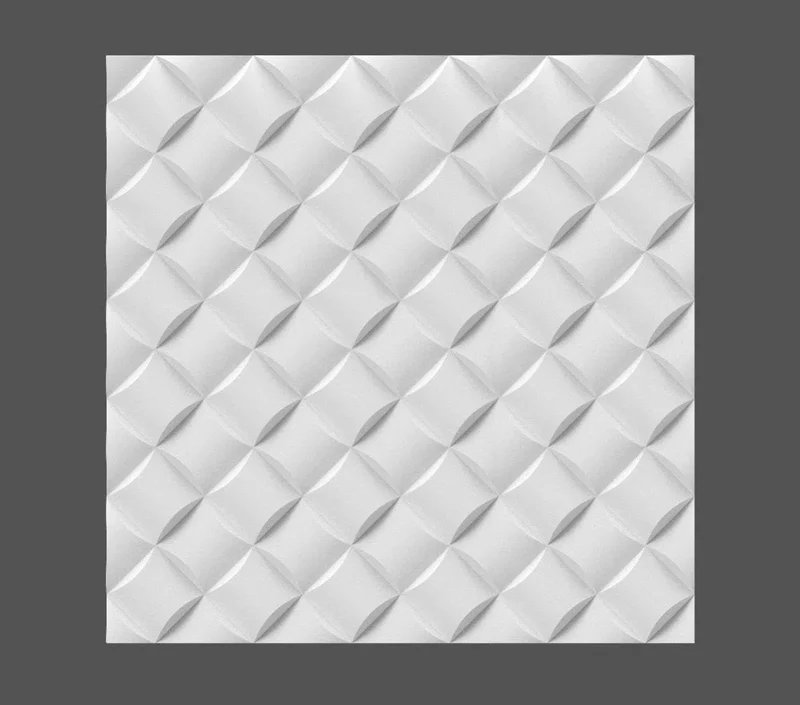 WICKER 3D Gypsum Wall Panels