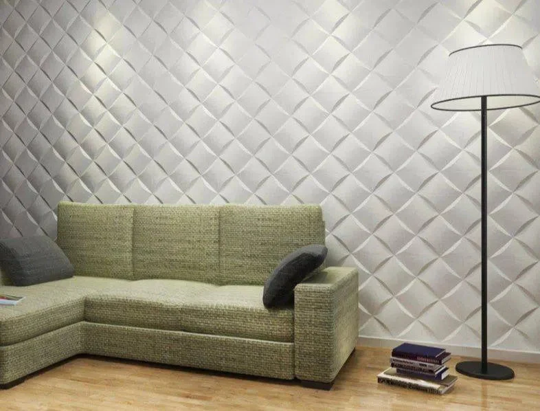 WICKER 3D Gypsum Wall Panels