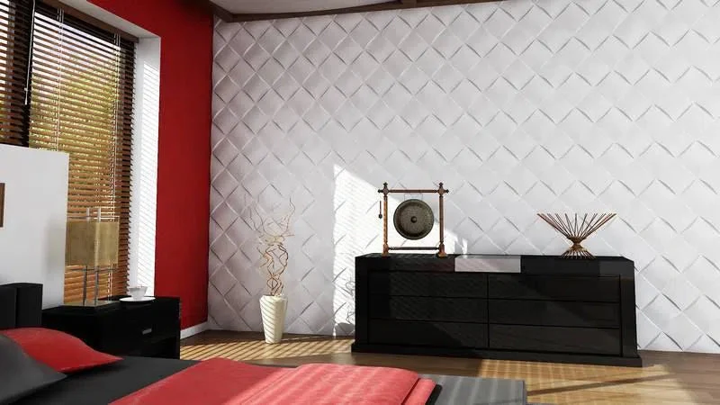 WICKER 3D Gypsum Wall Panels