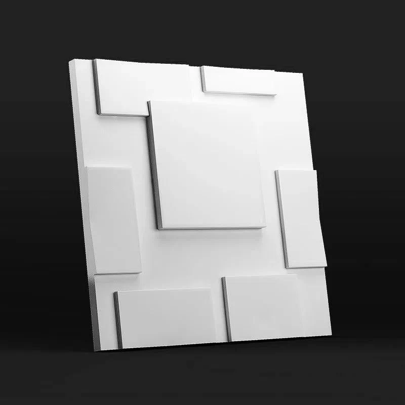 SQUARES 3D Gypsum Wall Panels
