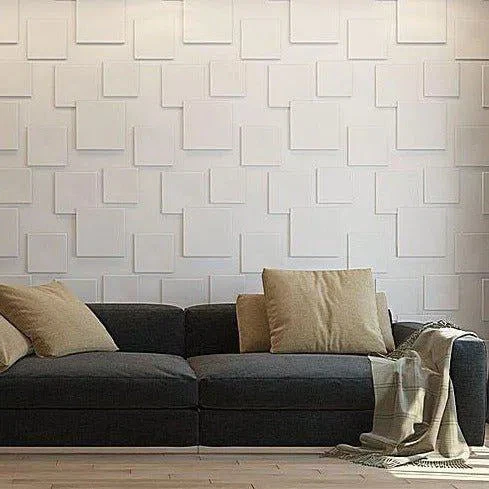 SQUARES 3D Gypsum Wall Panels