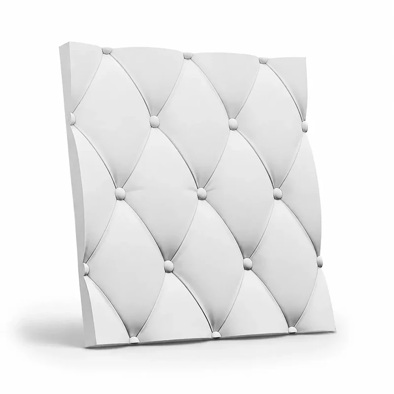 SOFT BUTTONS 3D Gypsum Wall Panels
