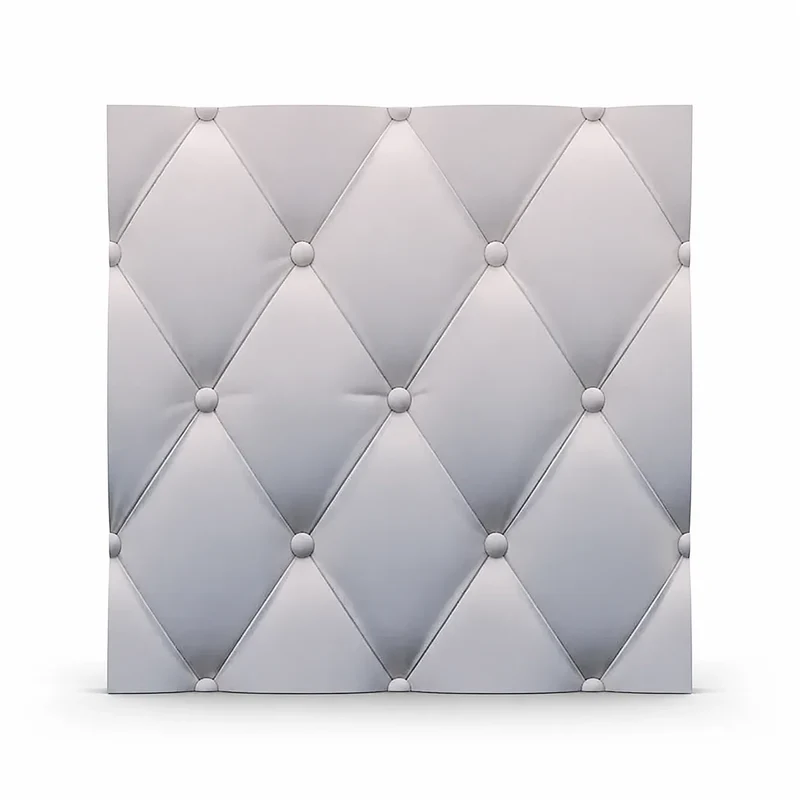 SOFT BUTTONS 3D Gypsum Wall Panels