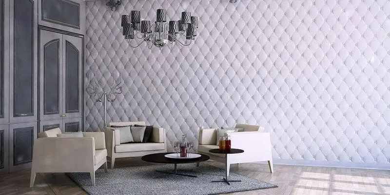 SOFT BUTTONS 3D Gypsum Wall Panels