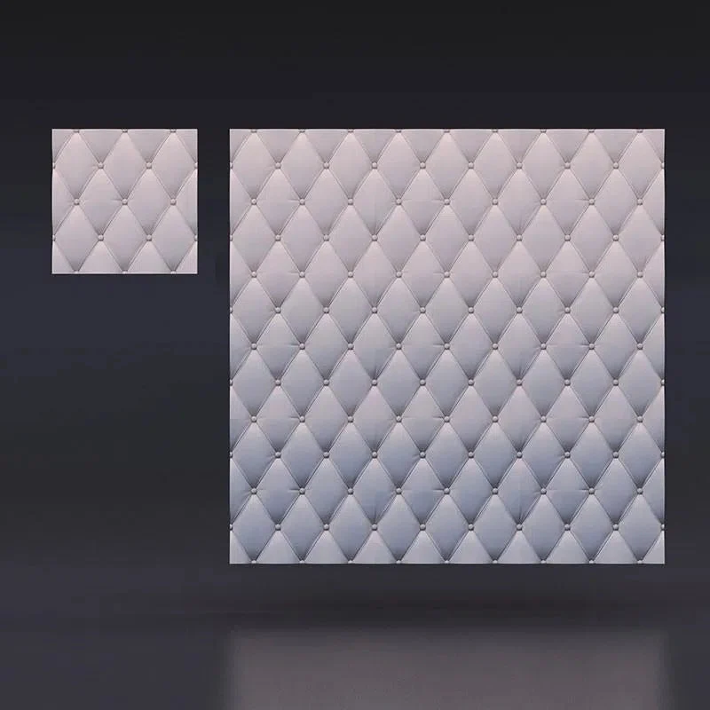 SOFT BUTTONS 3D Gypsum Wall Panels