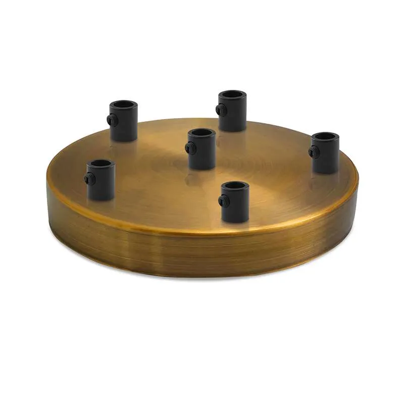 Moderne Vintage metall Deckenrosette für Hängelampe ~ 2881