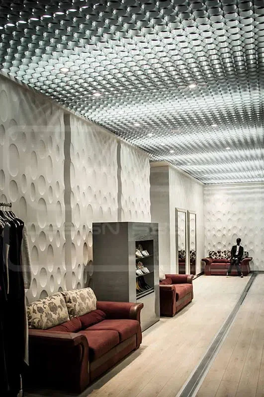 3D Gypsum Wall Art Panels - ELLIPSE
