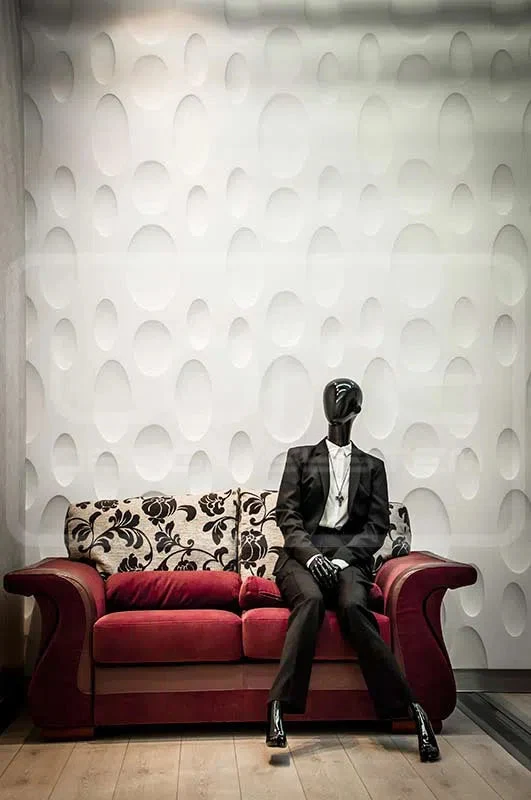 3D Gypsum Wall Art Panels - ELLIPSE