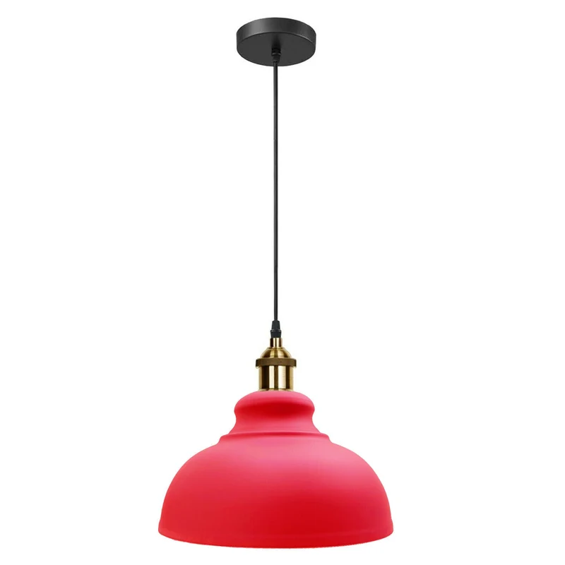 Industrielle lumière vintage Suspension métal Lampe Loft pour Restaurant ~2993