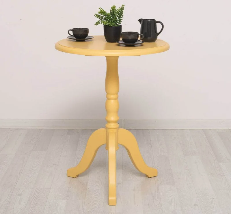 Bistrotisch | Kleiner Esstisch aus Massivholz rund