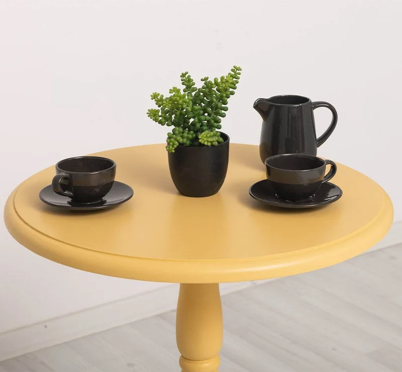 Bistrotisch | Kleiner Esstisch aus Massivholz rund