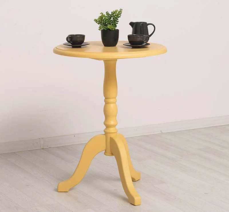 Bistrotisch | Kleiner Esstisch aus Massivholz rund